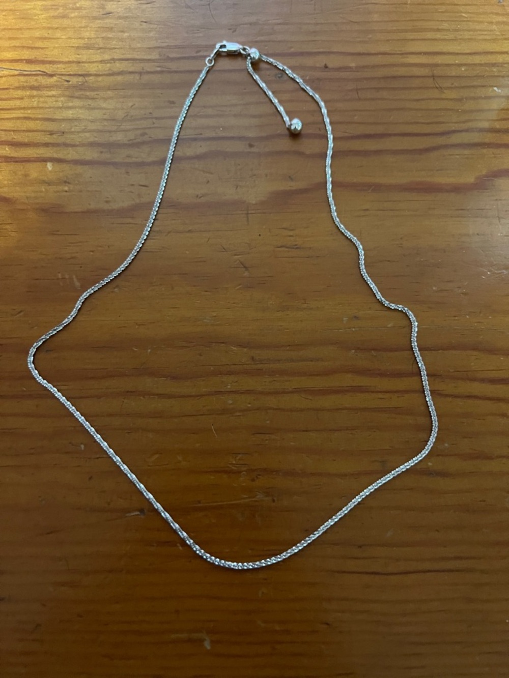 Sterling Silver Women’s Rope Chain Necklace - Silver